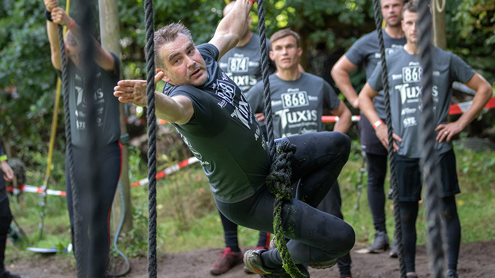 Recreanten groep 9Km - Survival voor jong en oud - Tuxis - Ede Best Run